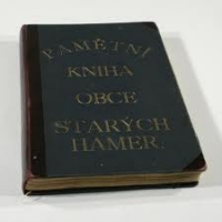 Přepis I. dílu Pamětní knihy obce Staré Hamry