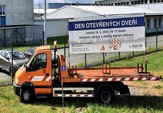 Den otevřených dveří střediska správy a údržby dálnic v Ostravě
